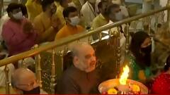 अहमदाबाद: भगवान जगन्नाथ की रथ यात्रा से पहले गृह मंत्री अमित शाह ने की पूजा-अर्चना