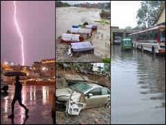 [IN PICS] Heavy Rainfall, Thunderstorm Wreaks Havoc In Himachal, Uttarakhand & Other Northern States