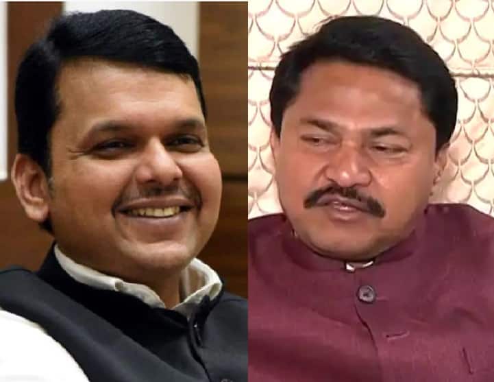 देवेंद्र फडणवीस म्हणाले, ...म्हणून त्यांनी नाना पटोलेंवर पाळत ठेवली असावी Devendra Fadnavis on Maharashtra Politics Nana Patole statement On Uddhav Thackeray Ajit Pawar देवेंद्र फडणवीस म्हणाले, ...म्हणून त्यांनी नाना पटोलेंवर पाळत ठेवली असावी