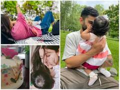 PHOTO : विरुष्काची लेक वामिका झाली 6 महिन्यांची; सेलिब्रेशनच्या फोटोंची चाहत्यांमध्ये चर्चा