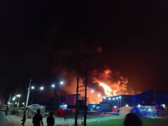 ਕੈਮੀਕਲ ਫੈਕਟਰੀ 'ਚ ਲੱਗੀ ਭਿਆਨਕ ਅੱਗ, ਸਭ ਕੁਝ ਸੜ੍ਹ ਕੇ ਸੁਆਹ 