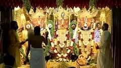 Amit Shah performs 'Mangla aarti' at Jagannath Temple in Ahmedabad | LIVE visuals