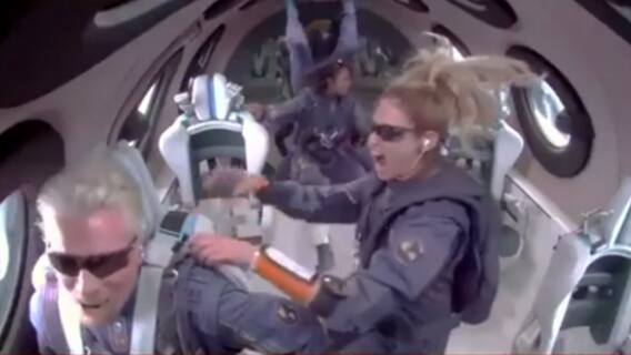 With Richard Branson's flight, space tourism to grow now?