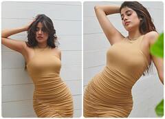 Janhvi Kapoor Photos: बॉडीकॉन ड्रेस में जाह्नवी कपूर ने दिखाया खूबसूरत अंदाज, लेटेस्ट तस्वीरों हो रही हैं वायरल