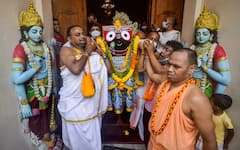 IN PICS | Rath Yatra 2021: Visuals From Puri, Nadia & Ahmedabad Celebrating Lord Jagannath's Annual Visit To Gundicha Temple