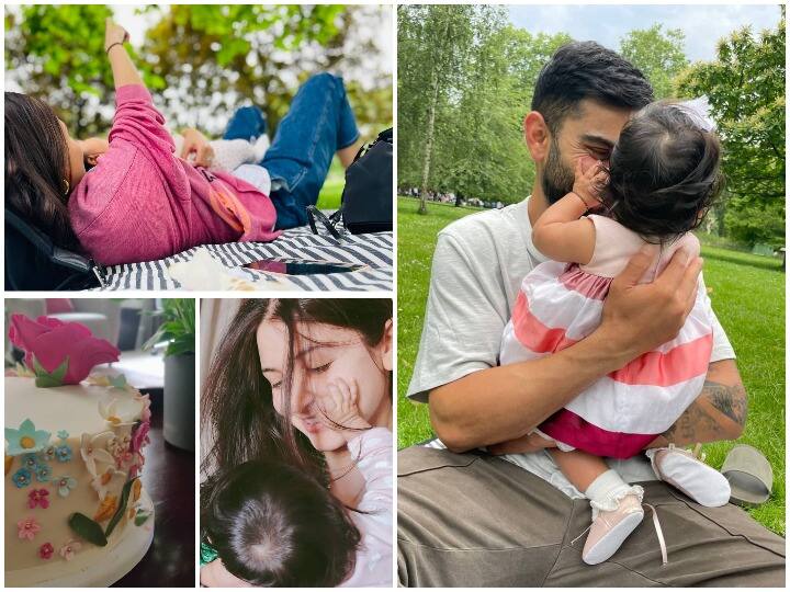 बॉलीवुड अभिनेत्री अनुष्का शर्मा और भारतीय क्रिकेट टीम के कप्तान विराट कोहली की बेटी वामिका 6 महीने की हो गई हैं. ऐसे में अनुष्का शर्मा ने इंस्टाग्राम पर बेटी की कुछ तस्वीरें शेयर  की हैं जो कि काफी तेजी से वायरल हो रही हैं.
