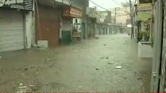Heavy downpour in Jammu, vehicles submerged