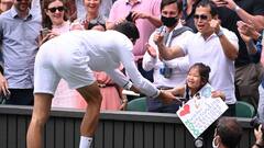 Novak Djokovic in Wimbledon: শুধু ট্রফি জয় নয়, উইম্বলডন ফাইনালে ক্ষুদে ভক্তের মনও জিতে নিলেন জকোভিচ