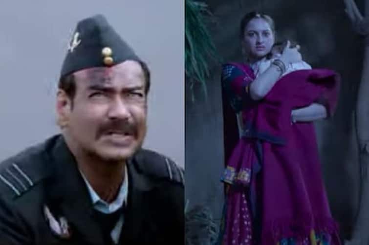 bhuj the pride of india trailer out: ajay devgn is seen in amazing action scene 'Bhuj: The Pride of India'નું ટ્રેલર રિલીઝ, દેશપ્રેમથી ભરેલી ફિલ્મમાં જબરદસ્ત એક્શનમાં દેખાયો અજય દેવગન, જુઓ......