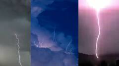 Lightning Strikes : राजस्थानच्या जयपूरमध्ये काळ बनून कोसळणाऱ्या वीजेचा कडकडाट कॅमेऱ्यात कैद