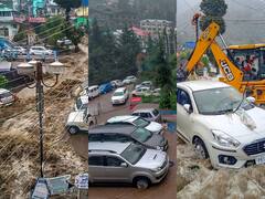 PHOTOS: हिमाचल प्रदेश में कुदरत का कहर, तस्वीरों में देखें तबाही का मंजर