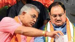 BJP: দিল্লিতে জেপি নাড্ডার সঙ্গে বৈঠকে দিলীপ ঘোষ