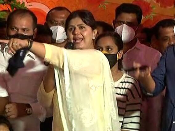 Pankaja Munde : मला दबावतंत्र करायचं नाही, मोठा नेता नेहमीच त्याग करतो : पंकजा मुंडे Pankaja Munde : मला दबावतंत्र करायचं नाही, मोठा नेता नेहमीच त्याग करतो : पंकजा मुंडे