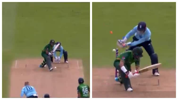 WATCH: That's Shane Warnesque! Parkinson Spins The Ball Almost Four Stumps, Gets Rid Of Imam