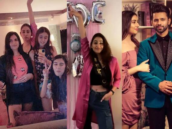 Disha Parmar Bridal Shower: शादी से पहले दिशा परमार की गर्लगैंग ने दी Bachelorette Party, सेलिब्रेशन की तस्वीरें वायरल Disha Parmar Bridal Shower: शादी से पहले दिशा परमार की गर्लगैंग ने दी Bachelorette Party, सेलिब्रेशन की तस्वीरें वायरल