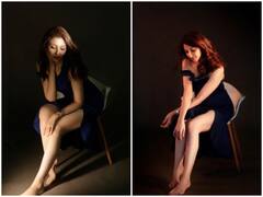 Saumya Tandon Photos: नेवी ब्लू ड्रेस में गोरी मैम ने दिए बेहद हॉट पोज, लुक और स्टाइल ने लगाई फैन्स के दिलों में आग
