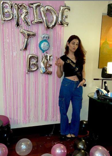 Disha Parmar shared pictures from her bachelorette party and wrote, 