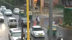 Delhi में बारिश के बाद गर्मी से राहत, कई इलाकों में भरा पानी