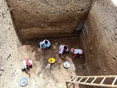 keezhadi photos: கீழடியில் 7-ம் கட்ட அகழாய்வுப் பணியின் புகைப்படங்கள் !