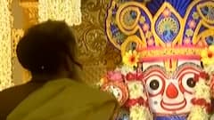 અમદાવાદ: ભગવાન જગન્નાથજીને વિધિવત મંદિરના ગર્ભગૃહમાં કરાયા બિરાજમાન, ગઇકાલે નીકળી હતી 144મી રથયાત્રા