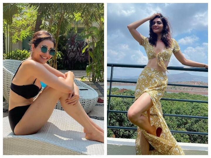 From bikini to co-ord sets fans are on fire after seeing these bold pictures of Karishma Tanna बिकिनी से लेकर को-ऑर्ड सेट तक, Karishma Tanna की इन तस्वीरों को देखकर फैंस के दिलों में लगी आग