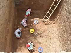 keezhadi photos: கீழடியில் 7-ம் கட்ட அகழாய்வுப் பணியின் புகைப்படங்கள் !