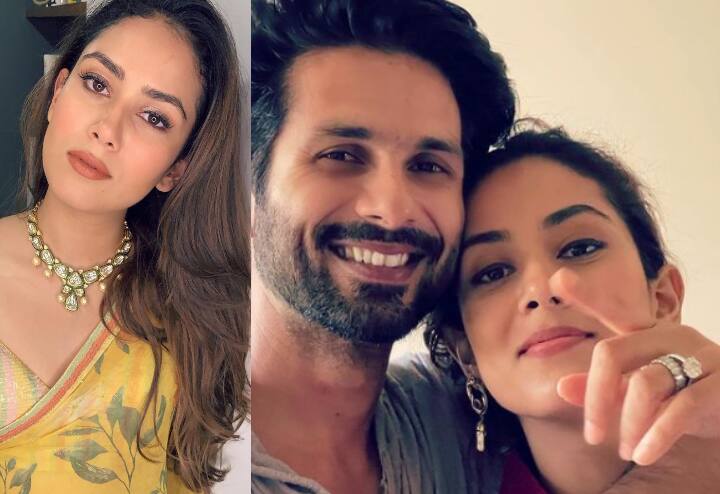 meera rajput showers her love for shahid kapoor मीरा राजपूत ने फ्लॉन्ट की डायमंड की वेडिंग रिंग, पति शाहिद पर बरसाया प्यार