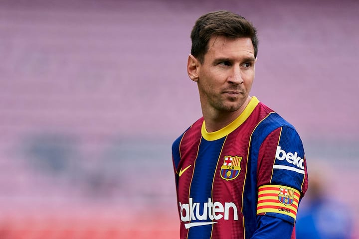 Former Barcelona star footballer Lionel Messi wants to win Champions League trophy for PSG PSG के लिए चैंपियन्स लीग ट्रॉफी जीतना चाहते हैं बार्सिलोना के पूर्व स्टार फुटबॉलर लियोनल मेसी