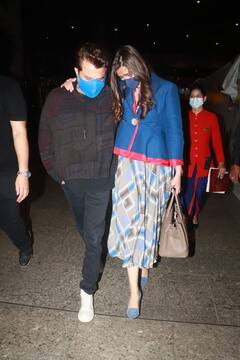 IN PICS: Sonam Kapoor Gets Teary-Eyed On Seeing Dad Anil Kapoor At The Airport As She Returns From London After A Year