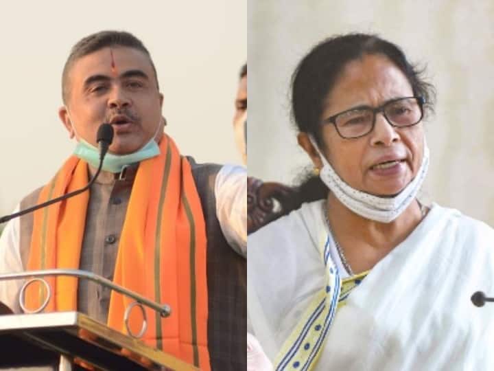 'Learn From Uttarakhand, Nominate Elected MLA For CM Berth, Suvendu Adhikari's Jibe At Mamata Banerjee 'Learn From Uttarakhand, Nominate Elected MLA As CM,' Suvendu Adhikari's Jibe At Mamata Banerjee