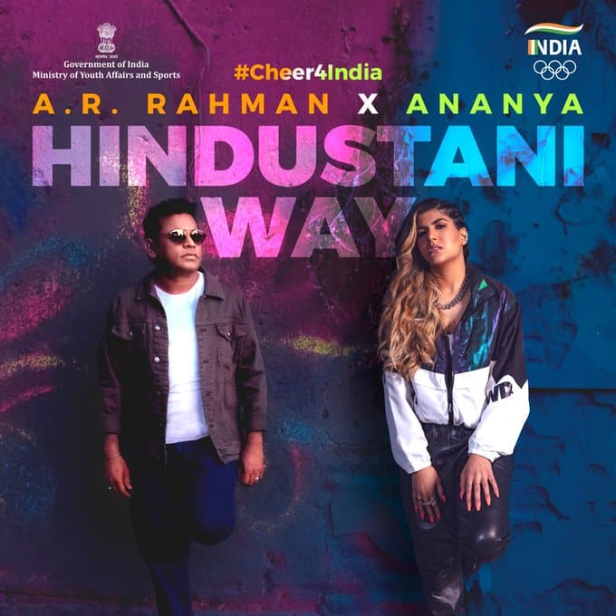 Tokyo Olympics 2020 : Ananya's Powerful Vocal, A. R. Rahman's Patriotic Tunes To Boost The Olympians In Hindustani Way Tokyo Olympics 2020 Ananya's Powerful Vocal, A. R. Rahman's Patriotic Tunes To Boost The Olympians In Hindustani Way Tokyo Olympics 2020 : Ananya's Powerful Vocal, A. R. Rahman's Patriotic Tunes To Boost The Olympians In Hindustani Way