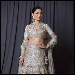 Madhuri Dixit के वॉर्डरोब में दिखे 5 स्टेटमेंट मेकिंग साड़ी और लहंगा, आप भी देखिए