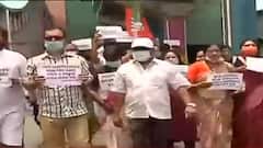 BJP Agitation on Fake Vaccination Scam: ভুয়ো ভ্যাকসিনকাণ্ডের প্রতিবাদে সল্টলেকে বিজেপির বিক্ষোভে, মিছিল আটকাল পুলিশ