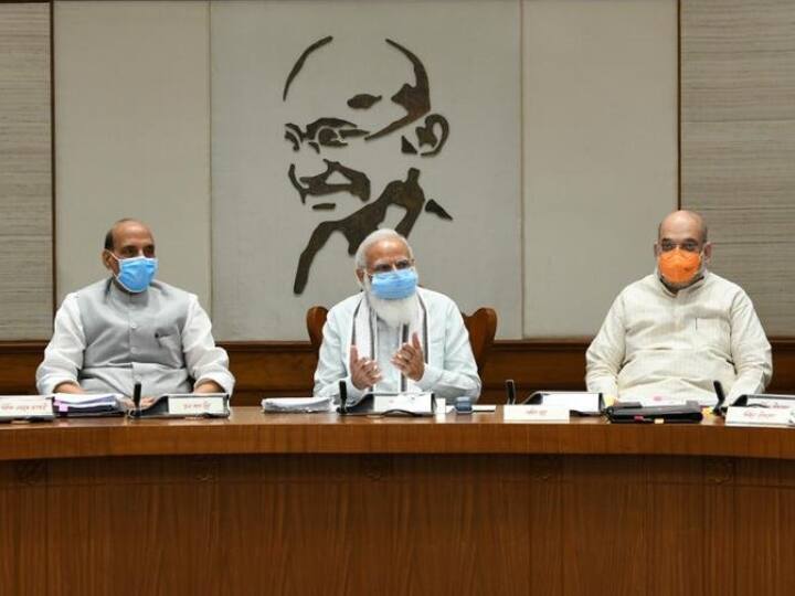 PM Modi To Address In-Person Union Cabinet Meeting Today After More Than A Year Since Outbreak New Union Cabinet Meeting Underway At PM Modi's Residence In Delhi