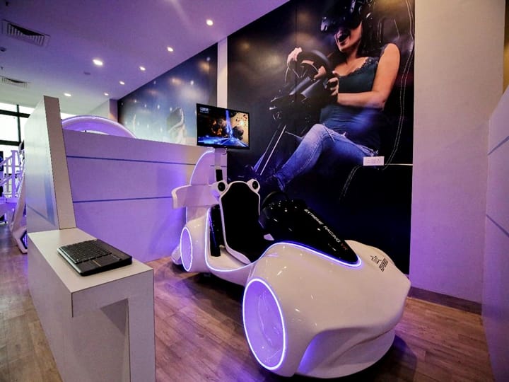 A separate gallery includes virtual and augmented reality space where visitors can simply wear VR glasses to escape in a thrill ride.