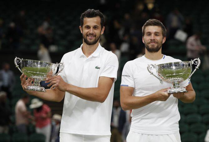 Men's Doubles Champion: Mate Pavic and Nikola Mektic