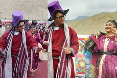 ਤਲਾਕ ਤੋਂ ਬਾਅਦ ਲੱਦਾਖ 'ਚ Aamir Khan ਤੇ Kiran Rao ਦਾ Special Dance