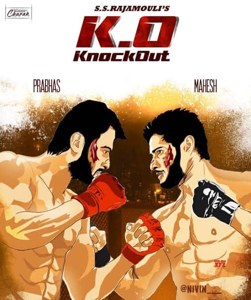మహేష్ బాబు, ప్రభాస్ కలిసి మల్టీస్టారర్ చేస్తే.. దాన్ని రాజమౌళి డైరెక్ట్ చేస్తే ఎలా ఉంటుందో ఊహించుకొని ఓ బాక్సింగ్ పోస్టర్ డిజైన్ చేశారు ఫ్యాన్స్. 