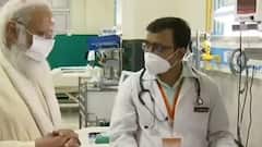 Varanasi: PM Modi ने BHU में MCH विंग का निरीक्षण किया, डॉक्टरों से बात भी की