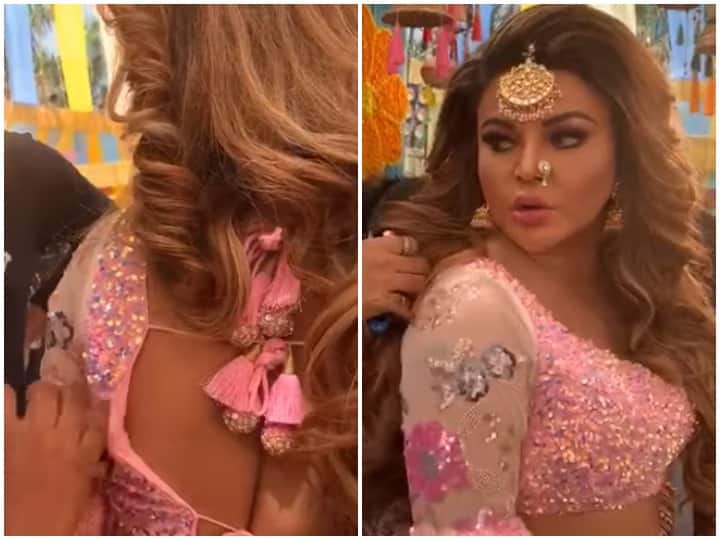 राखी सावंती - बिग बॉस 14 की एक्स कंटेस्टेंट राखी सावंत हमेशा ही सुर्खियों में बनी रहती हैं. लेकिन राखी भी कई बार वार्डरोब मालफंक्शन का शिकार हो चुकी है. होली स्पेशल के दौरान, राखी को वार्डरोब मालफंक्शन का सामना करना पड़ा और इस दौरान उन्होंने एक वीडियो रिकॉर्ड किया जिसमें वो शिकायत करती दिख रही थी कि उसने डांस करना भी शुरू नहीं किया है और उसका ब्लाउज की डोरी टूट गई.