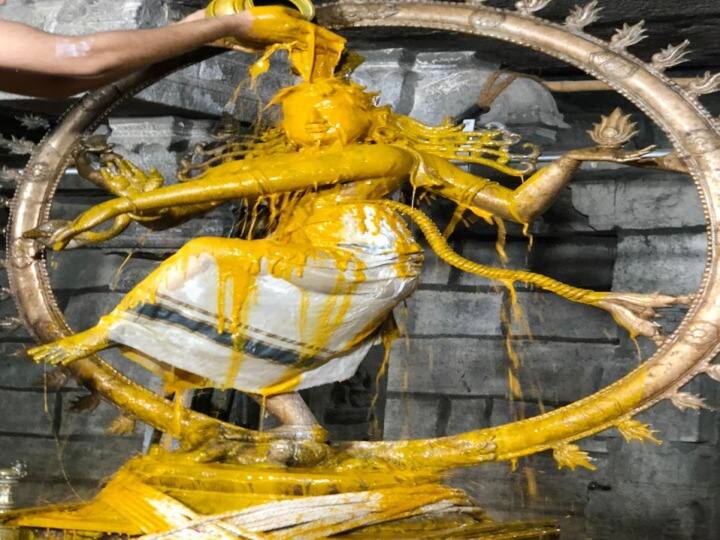 சிவகாம சுந்தர நடராஜ பெருமானுக்கு சந்தன அபிஷேகம்