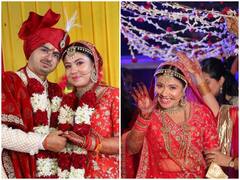 'शिनचेन' को आवाज देने वाली Akanksha Sharma ने रेड लहंगे में ढाया कहर , देखिए इस दुल्हनिया का मन मोह लेने वाला लुक