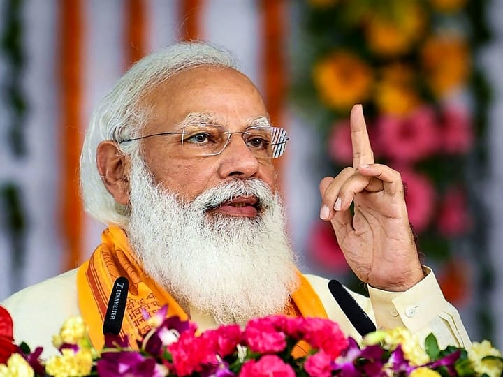 Prime Minister Narendra Modi has virtually inaugurated multiple railway projects and 3-new attractions at Science City, Ahmedabad on Friday. (PTI Photo)