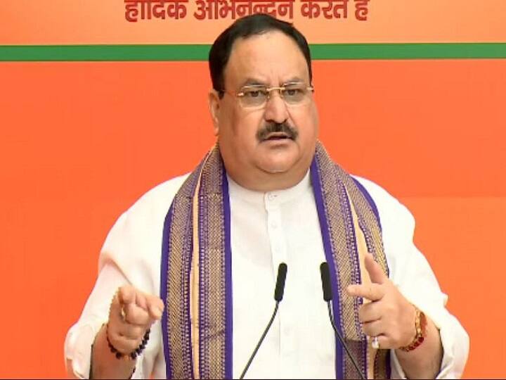 JP Nadda said, SP-BSP have been rejected by the public, Yogi Adityanath changed the picture of UP जेपी नड्डा बोले- सपा-बसपा को जनता ने नकार दिया है, योगी आदित्यनाथ ने बदली यूपी की तस्वीर