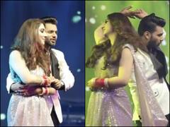 Watch: Newly Married Rahul Vaidya-Disha Parmar Dance On 'Dekha Hazaron Dafaa' At Wedding Reception