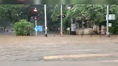 Mumbai Rain : मुंबईसह ठाण्यात मध्यरात्रीपासून मुसळधार पाऊस, सखल भागांत पाणीच पाणी