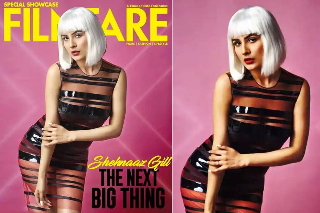 Shehnaaz Gill New Jaw dropping Photo Shoot amazed fans, latest photoshoot is driving netizens wild, fans call her 'the next big thing’ Shehnaaz Gill  ਦਾ ਇਹ ਅੰਦਾਜ਼ ਵੇਖ ਦਿਵਾਨੇ ਹੋਏ ਫੈਨਸ, Filmfare ਮੈਗਜ਼ੀਨ ਦੇ ਕਵਰ 'ਤੇ ਛਾਈ