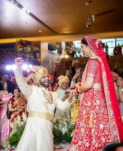 Rahul-Disha Wedding Photos: Couple Looks Regal In Traditional Outfits, Don't Miss Unseen Snap From Sindoor-Daan Ceremony
