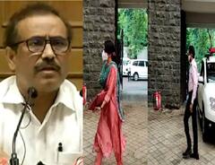 कोल्हापुरात अधिकाऱ्यांच्या आधीच आरोग्यमंत्री आले, अधिकारी धावतच कार्यालयात पोहोचले!