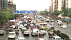 Mumbai Traffic : मुंबईत पावसामुळे वाहतूक कोंडी,घाटकोपर ईस्टर्न एक्सप्रेस वेवर वाहनांच्या रांगा